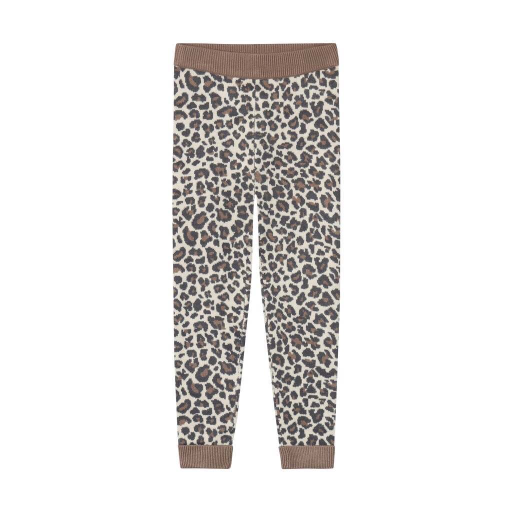 Fliink Benna Leo Leggings - Pine Bark - 86 cm