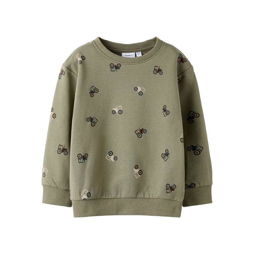 Name It Nivano Sweat Shirt - Dusty Olive - 92 cm