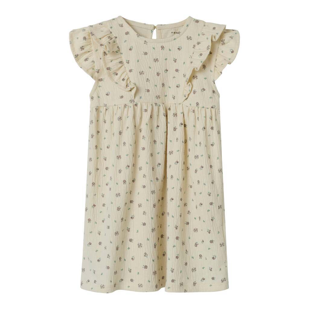 Name It Jannis SS Dress - Bleached Sand - 92 cm