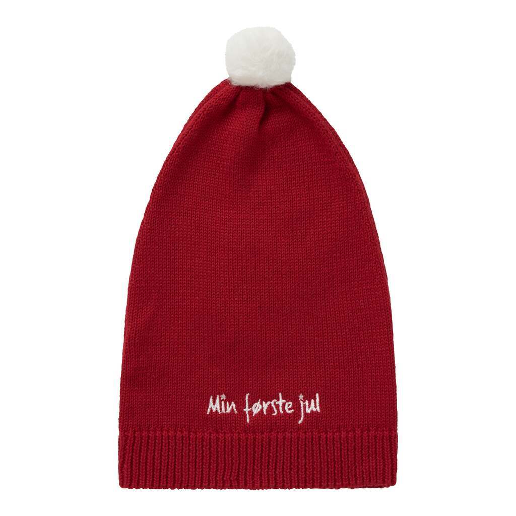 Name It Rixmasine Knit Hat - Jester Red - 34/39 cm