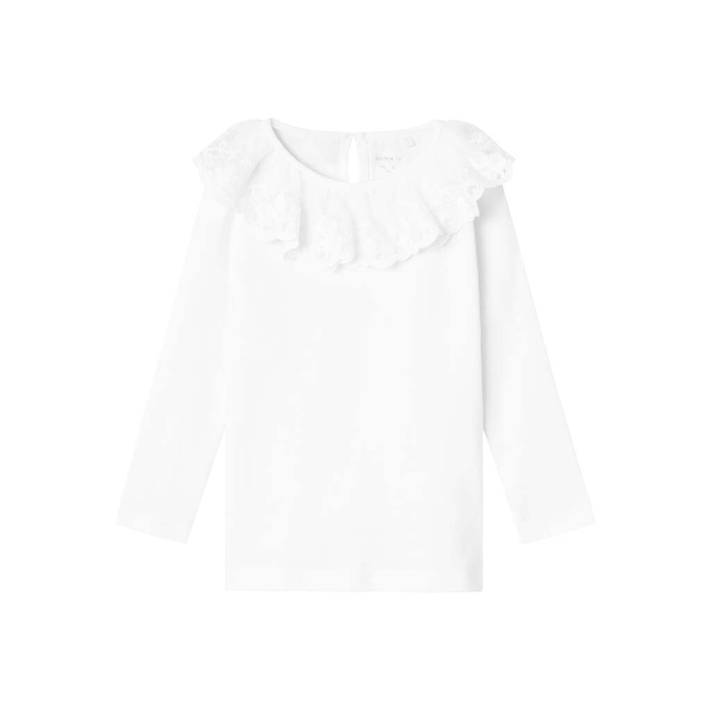 Name It Rilda Slim Top - Bright White - 86 cm