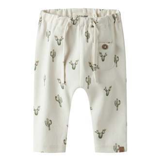 Lil Atelier Layo Sak Loose pants - Coconut Milk/Cactus - 56 cm