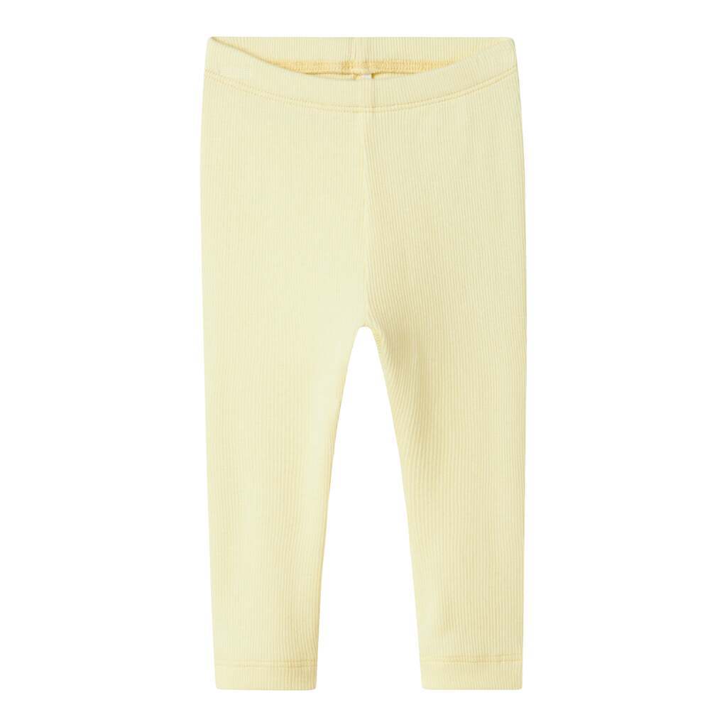 Name It Kab Leggings Noos - Pastel Yellow - 50 cm