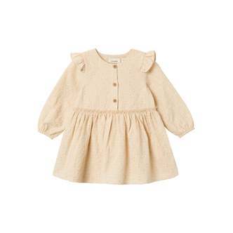 Lil Atelier Rumina Loose Dress - Wood Ash - 56 cm