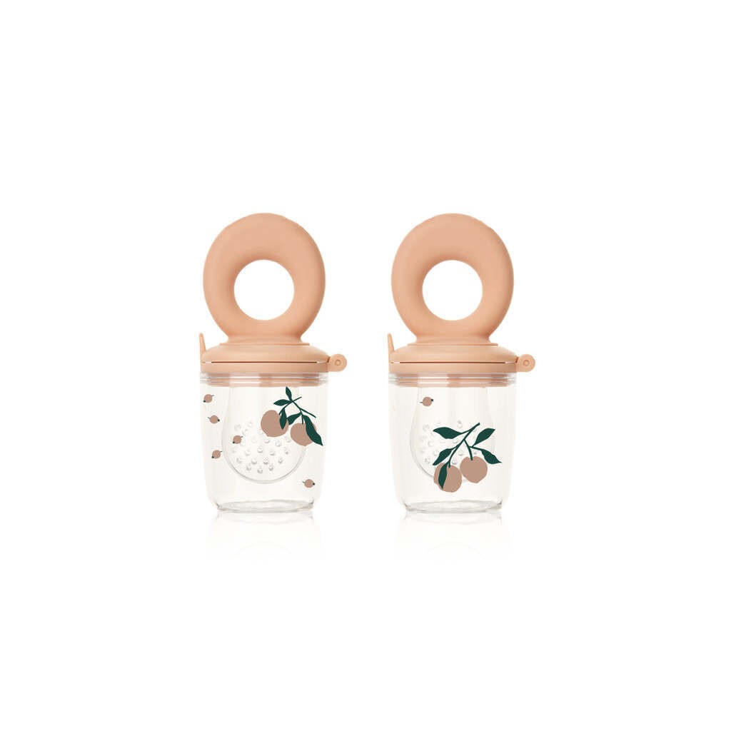Liewood Miranda Food Feeder - 2 stk - Peach / Sea shell
