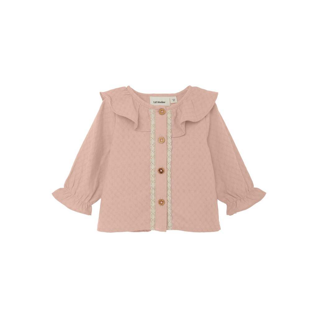 Lil Atelier Dolly Loose Shirt - Rose Dust - 56 cm