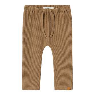 Lil Atelier Rajo Mat Loose Pant - Petrified Oak - 56 cm