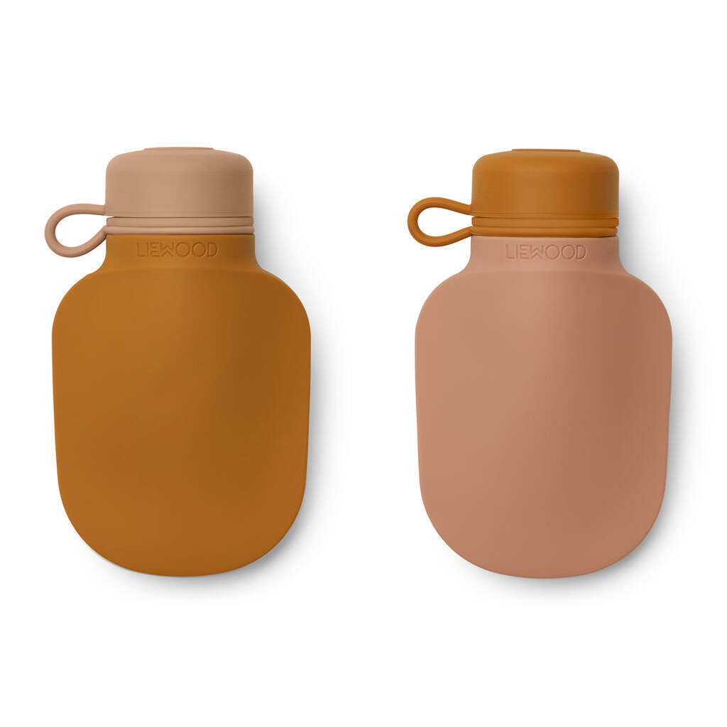 Liewood Silvia Smoothie Flaske - Mustard / Dark Rose Mix