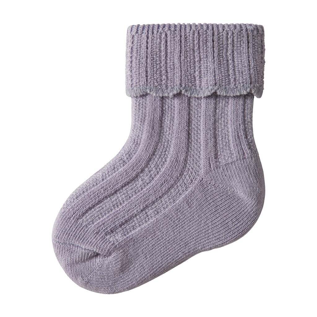 Name It Trish Strømpe - Lavender Gray - 50/56