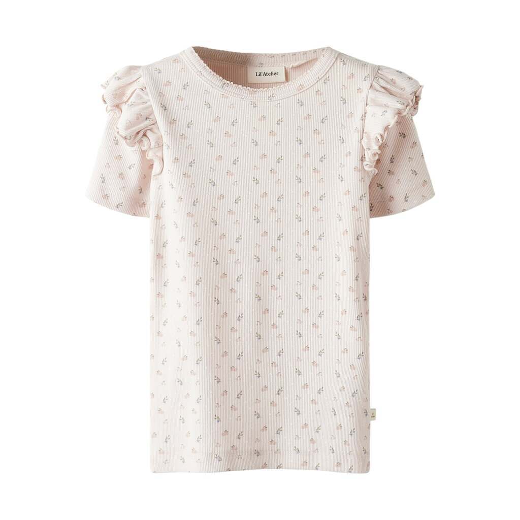 Lil Atelier Gago Kuo Slim Top - Peach Blush - 92 cm