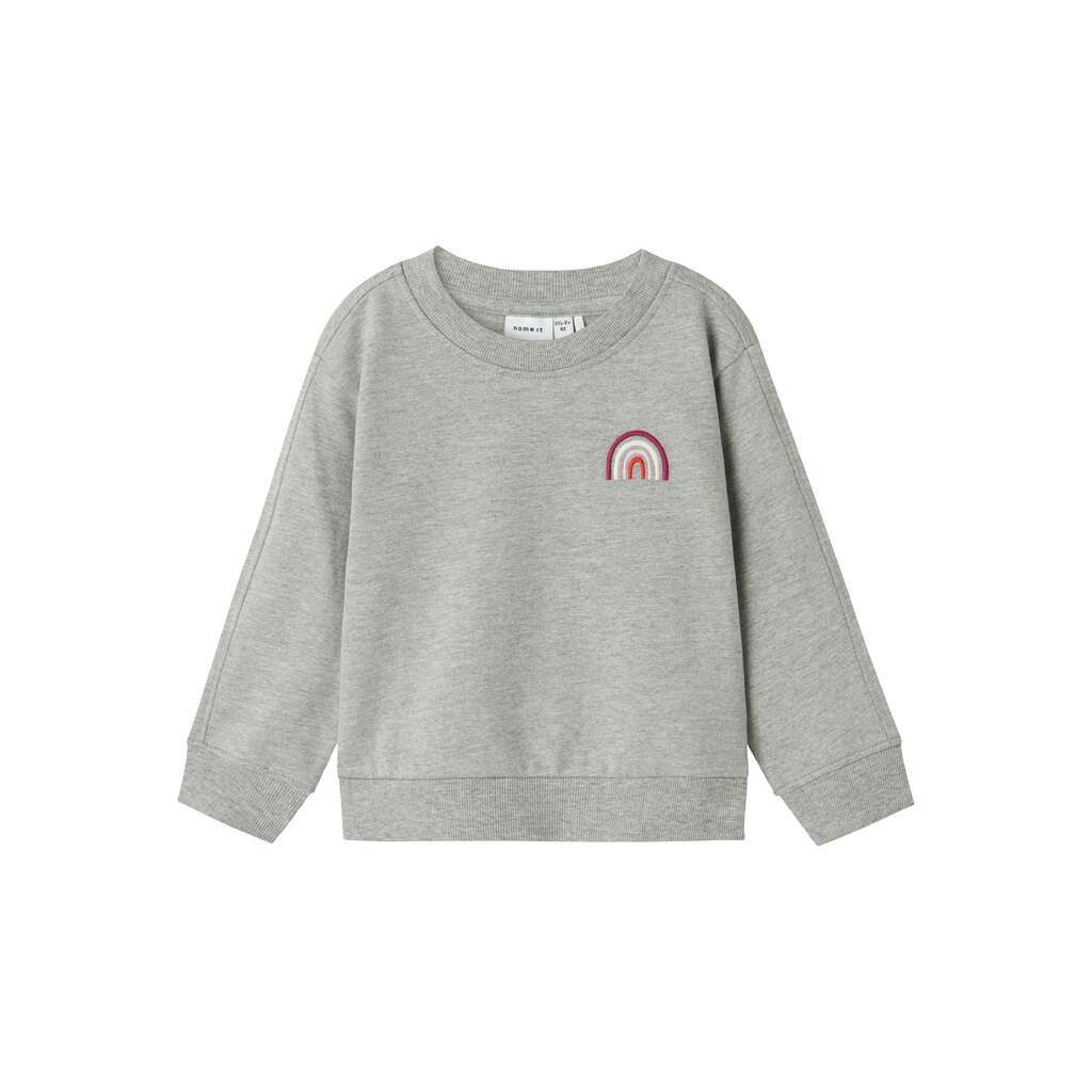 Name It Biliva Sweatshirt - Grey Melange - 92 cm