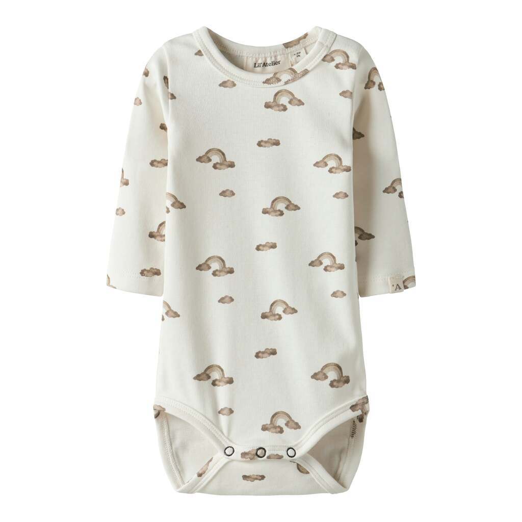 Lil Atelier Layo Kim Body - Coconut Milk/Rainbow - 56 cm