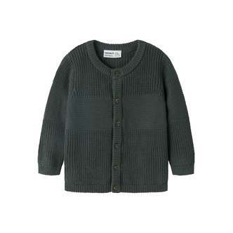 Name It Boys Knit Cardigan - Urban Chic - 56 cm