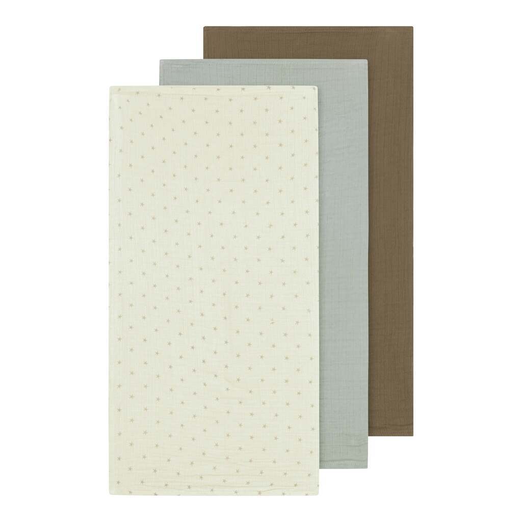 Lil Atelier Fergie 3 pak Nappies - Turtledove/Pigeon