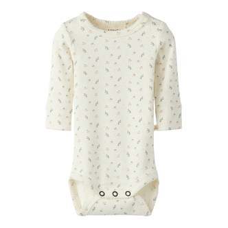 Lil Atelier Gago Slim Body NOOS - Coconut Milk/Small Flower - 56 cm