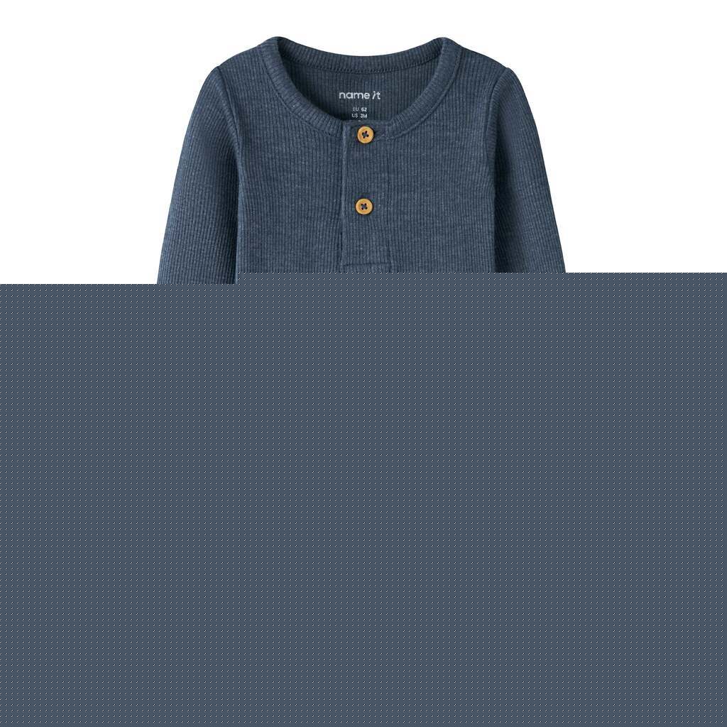 Name It Kab - LS Body - Vintage Indigo Melange - 50 cm