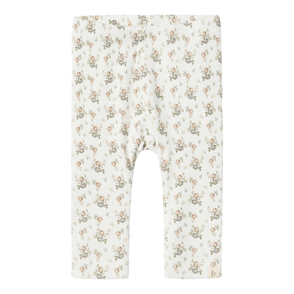 Lil Atelier Gago Slim Leggings - Coconut Milk - 56 cm