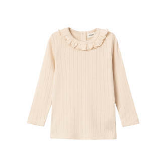 Lil Atelier Rachel Nis Slim Shirt - Sheer Bliss - 92 cm