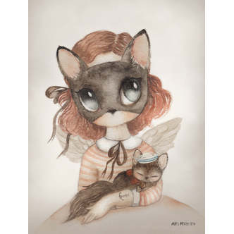 Miss Charlie Plakat 18x24 cm - Mrs. Mighetto