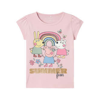 Name It Farbina Gurli Gris Bluse - Parfait Pink - 86 cm