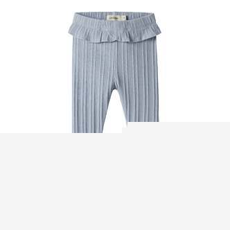 Lil Atelier Tansy Slim Leggings - Zen Blue - 92 cm