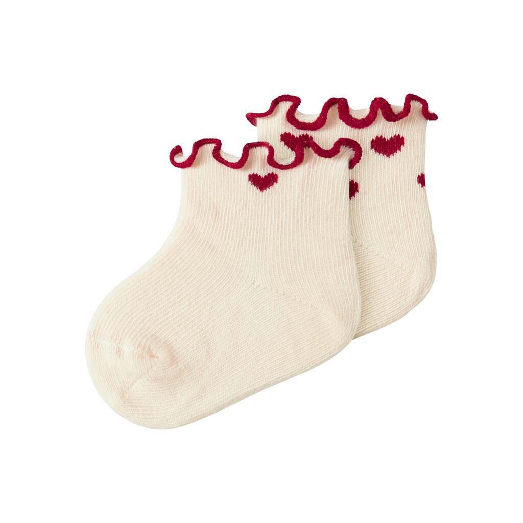 Lil Atelier Rosita 2 pack Socks - Turtledove - 50/56