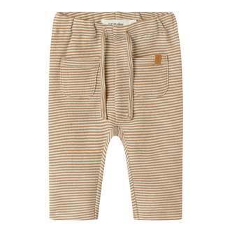 Lil Atelier Ohio Loose Pants - Turtledove/Sepia Tint - 56 cm