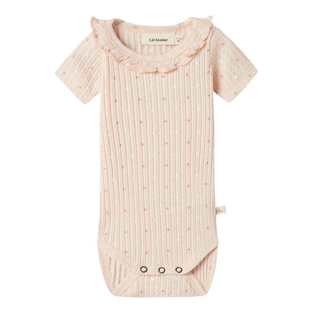 Lil Atelier Hulla Hua SS Slim body - Peach Whip - 56 cm