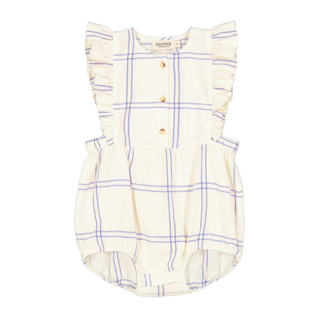 MarMar Roma Frill Body - Blue Check - 56 cm