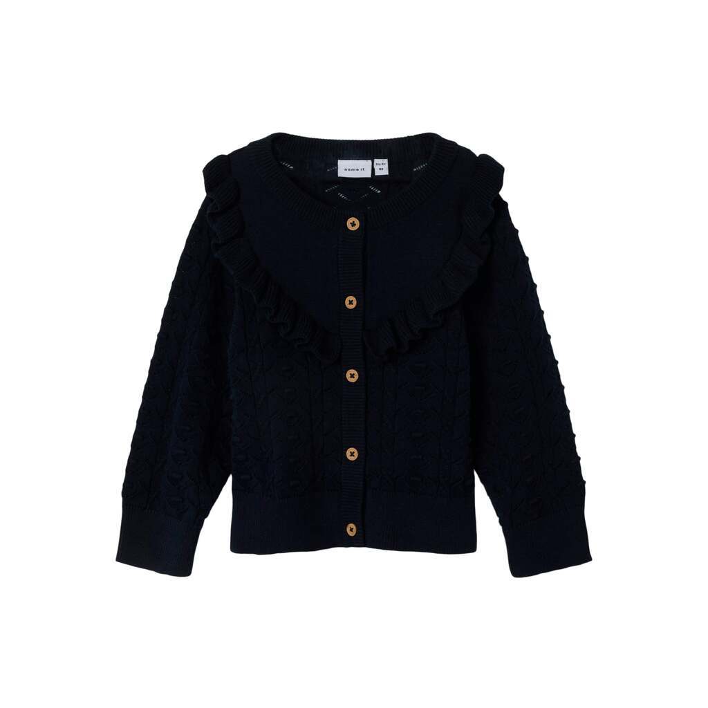 Name It Ptosol Knit Cardigan - Dark Sapphire - 80 cm