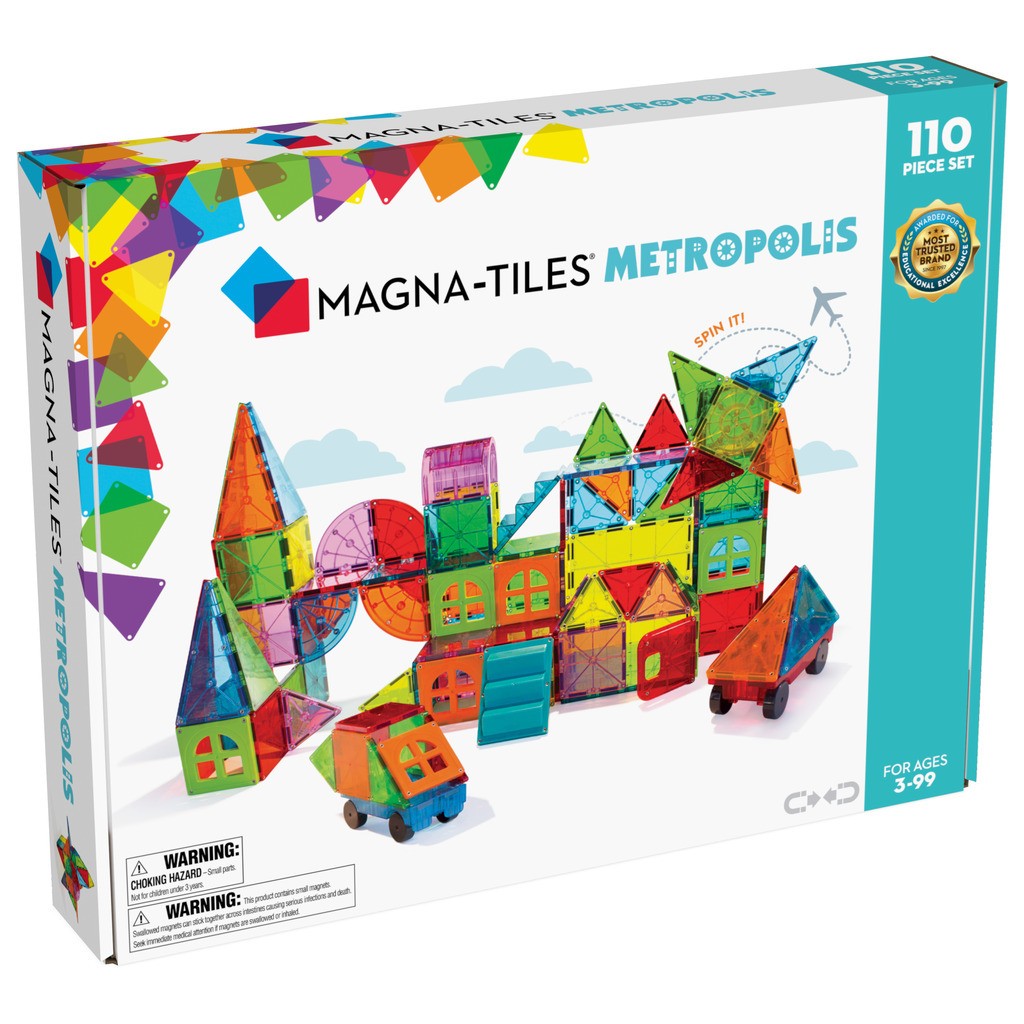 Magna-Tiles Metropolis Byggesæt - 110 dele