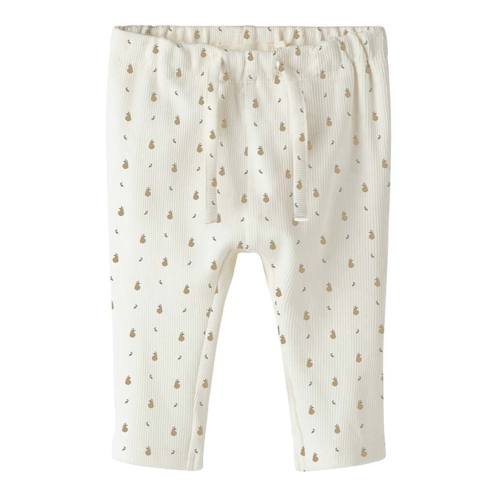 Lil Atelier Lago Mio Pants - Coconut Milk/Pear - 56 cm