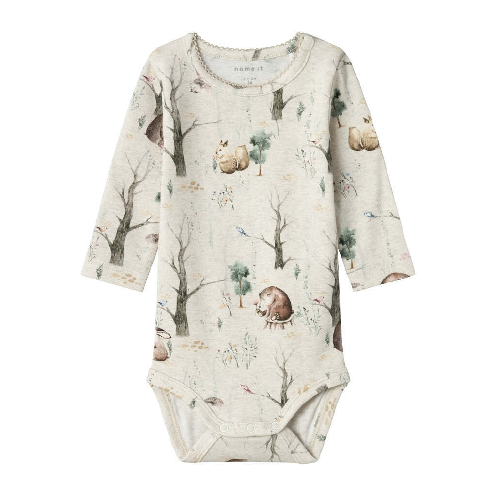 Name It Oleva M Body - Peyote Melange - 50 cm