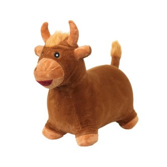KREA Hoppe Dyr - Ko, brun