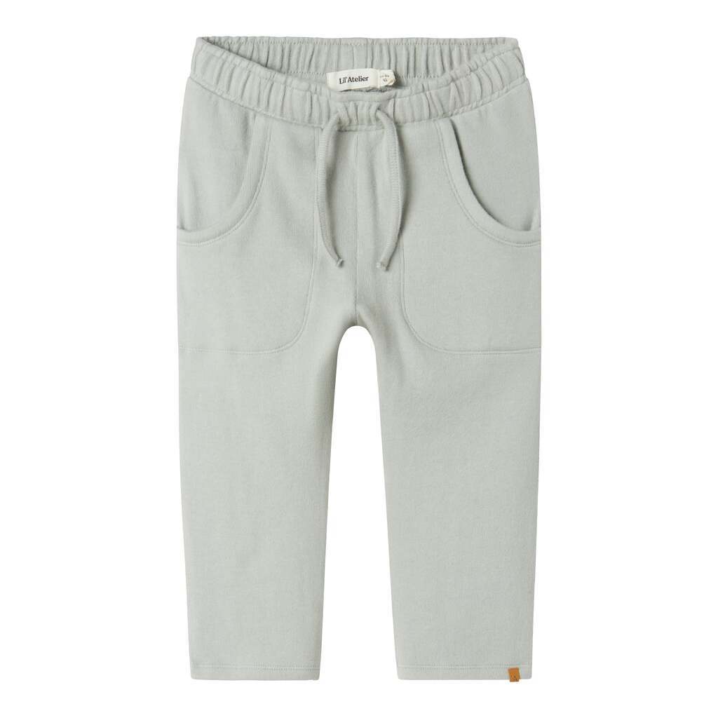 Lil Atelier Thoro Hab Pants - Pigeon - 92 cm