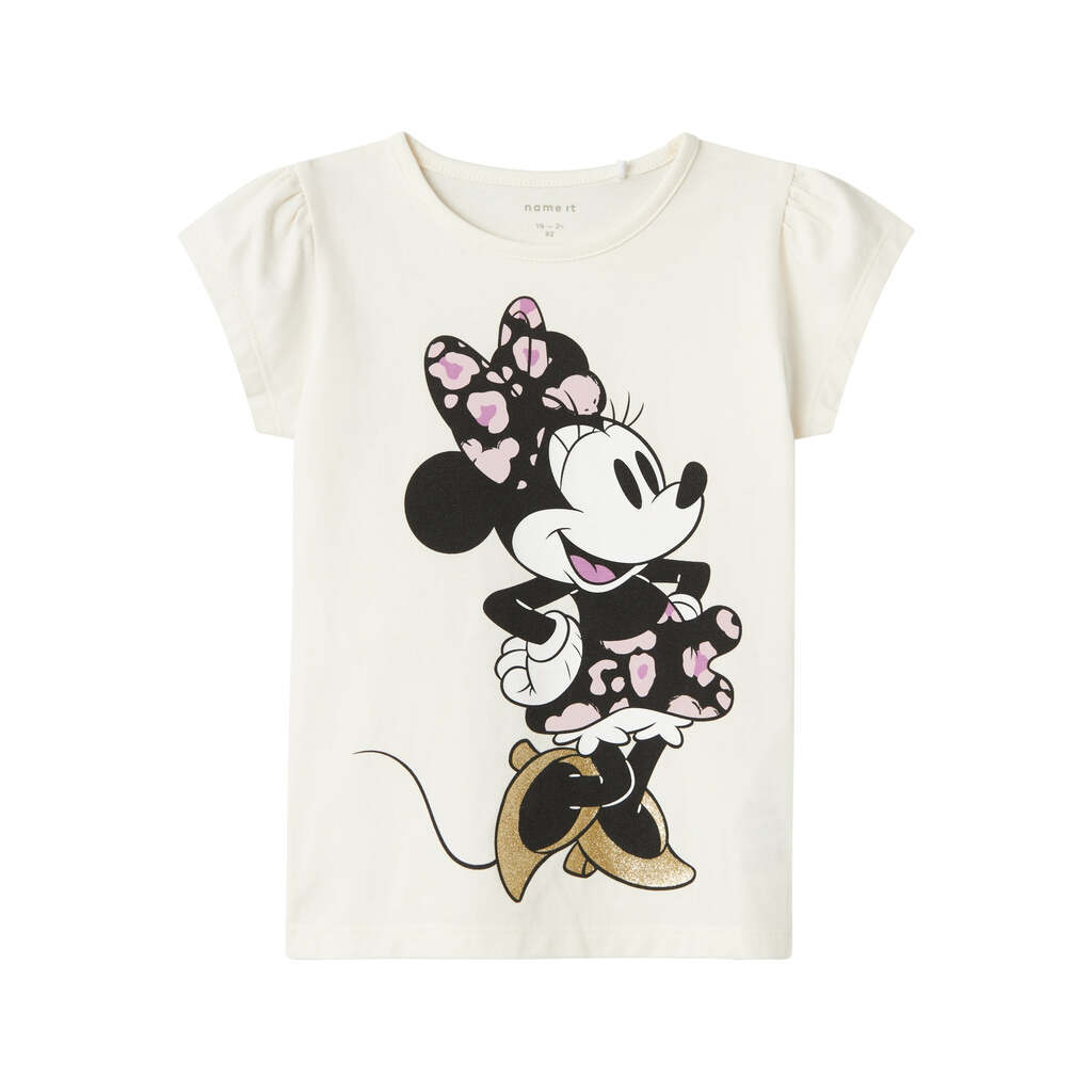 Name It Jibi Minni Mouse Bluse - Jet Stream - 86 cm