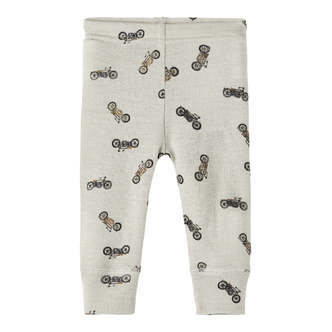 Name It Wang Wool Pants - London Fog - 50 cm