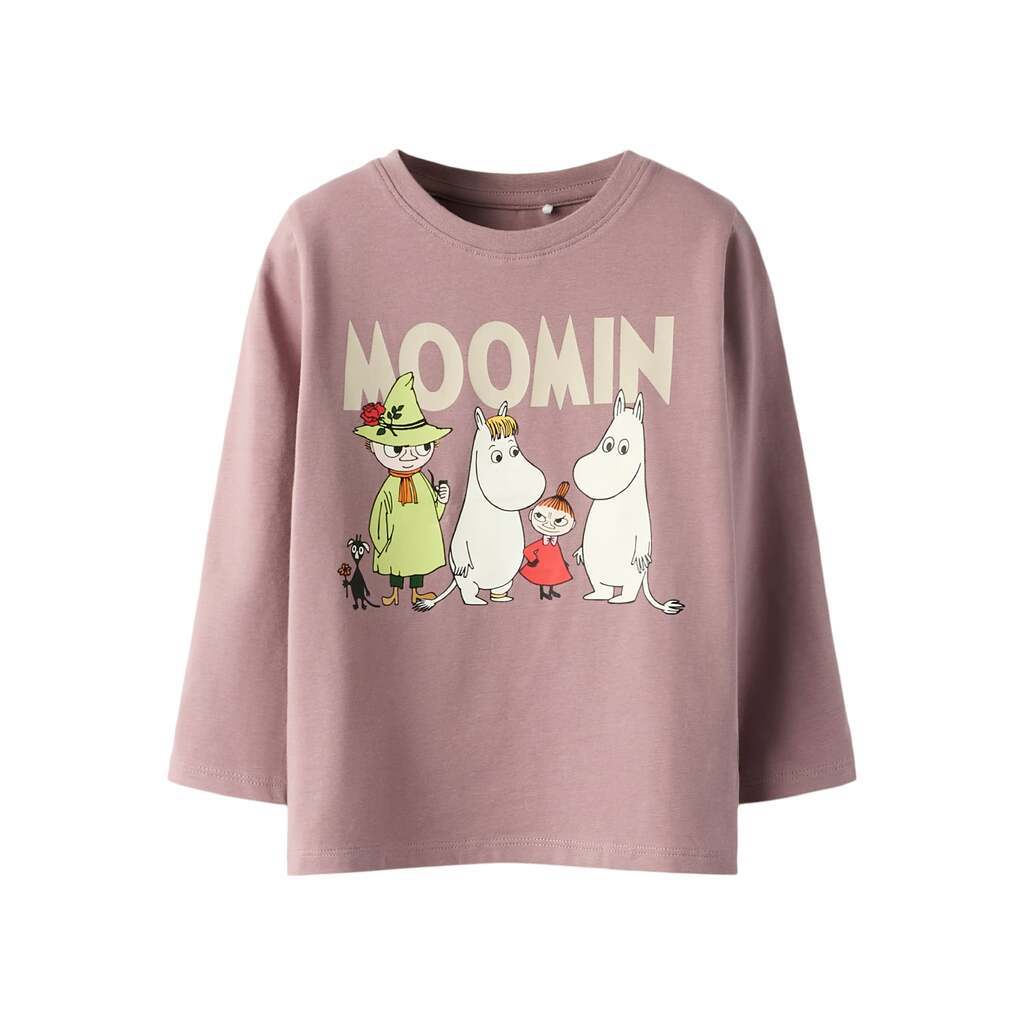 Name It Slov Moomin LS Top - Toadstool - 92 cm