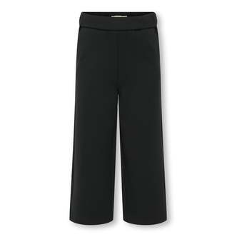 Only Mini Poptrash Life Wide Pants - Black - 92 cm