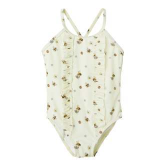 Lil Atelier Helgina Swimsuit - Turtledove - 92 cm