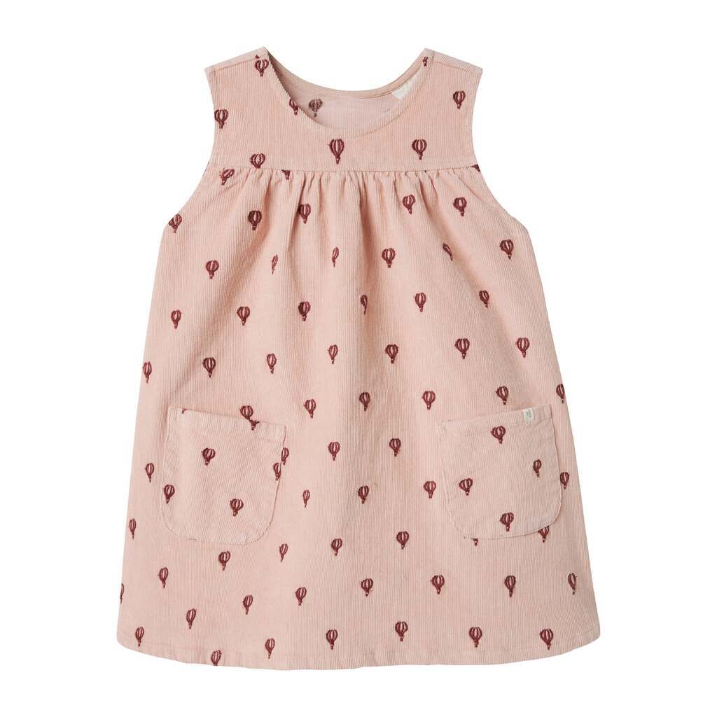 Lil Atelier Nelly Cord Spencer - Cameo Rose - 92 cm