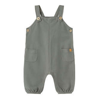 Lil Atelier Kaleo Overall - Pewter - 56 cm