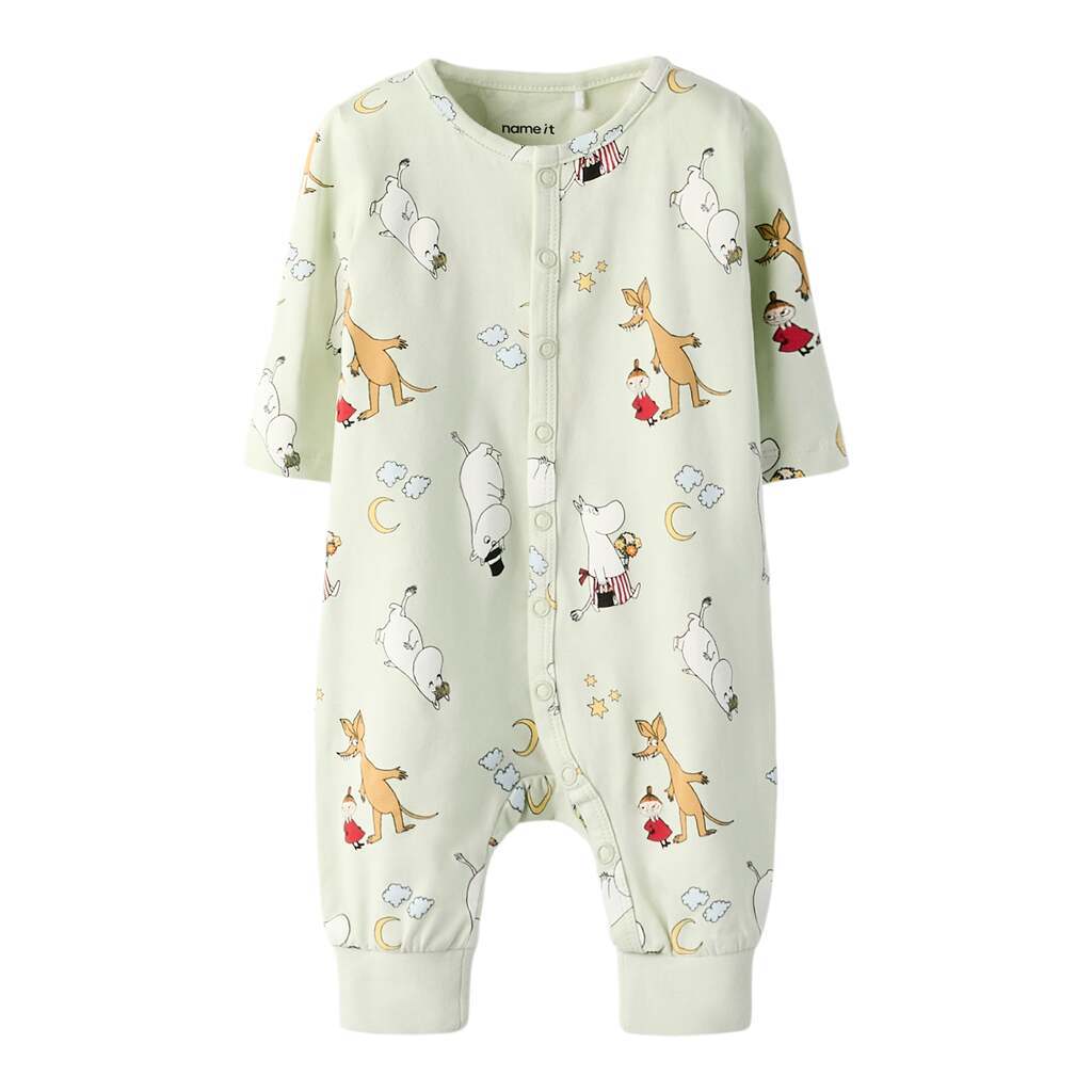 Name It Selper Moomin Nightsuit - Pale Aqua - 50 cm