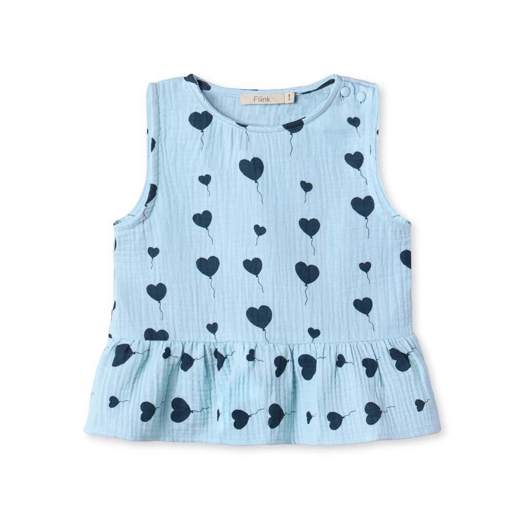 Fliink Love SS Top - Dream Blue - 86 cm