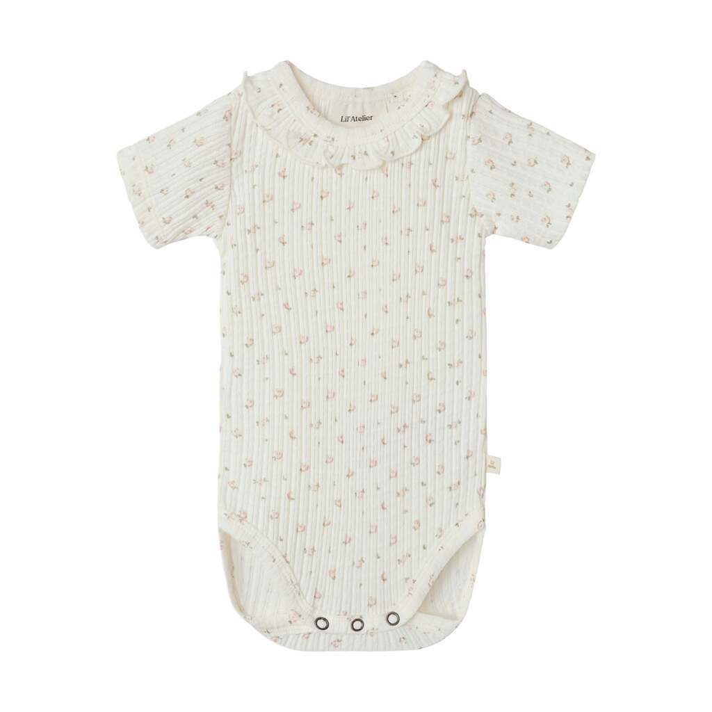 Lil Atelier Hulla Hua SS Slim body - Coconut Milk - 56 cm