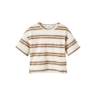 Lil Atelier Dodo Loose T-shirt - Turtledove - 92 cm