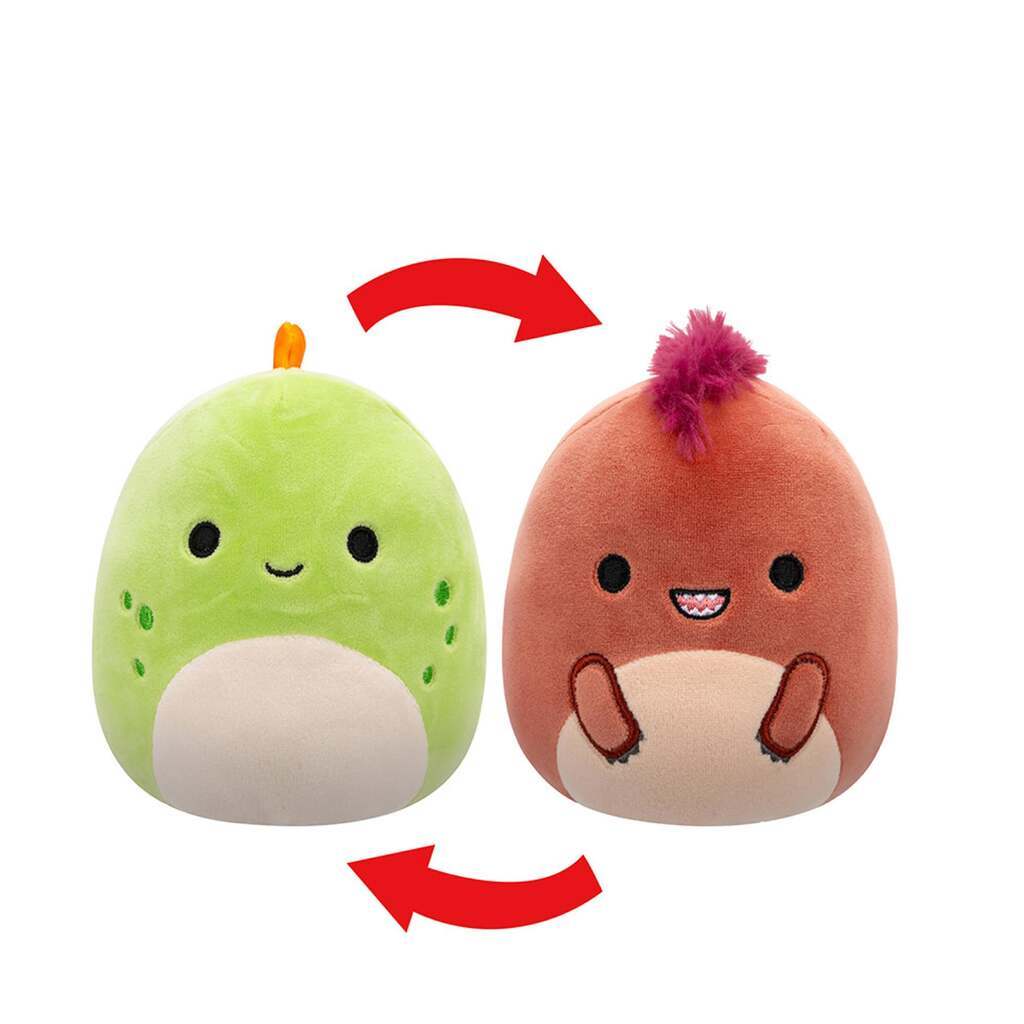 Squishmallows - Flip A Mallow Seanster/Kelly 13 cm
