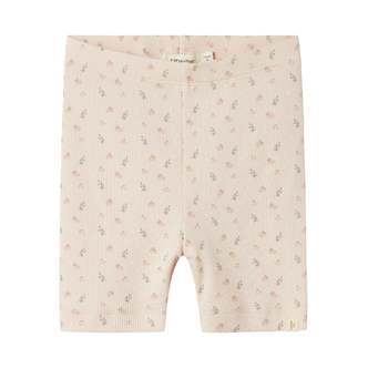 Lil Atelier Gago Slim Biker Shorts - Peach Blush - 92 cm