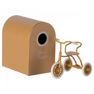 Maileg Abri á tricycle - Okker