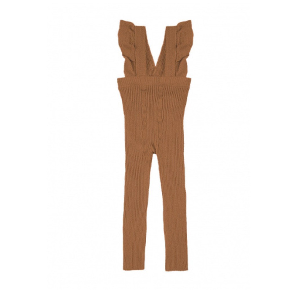 Condor Leggings med Flæse seler - Canela - 3-6 mdr.